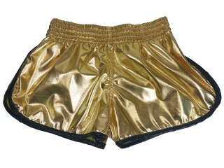 Kanong Muay Thai Shorts womens : KNSWO-401-Gold