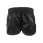 Kanong Women's Retro Thai Boxing Shorts : KNSRTO-202-Black