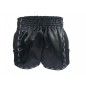 Kanong Retro Thai Boxing Shorts : KNSRTO-206-Black