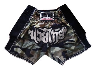 Lumpinee Retro Muay Thai Shorts for kids : LUMRTO-003-Camo