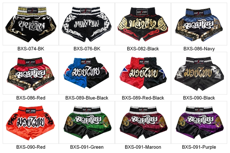 Pantaloncini da Muay Thai Venum Giant - Rosso/Oro – Venum Italia