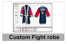 Boxing Gloves - Custom Muay Thai Shorts - Custom Boxing Robe : Navy Lai  Thai